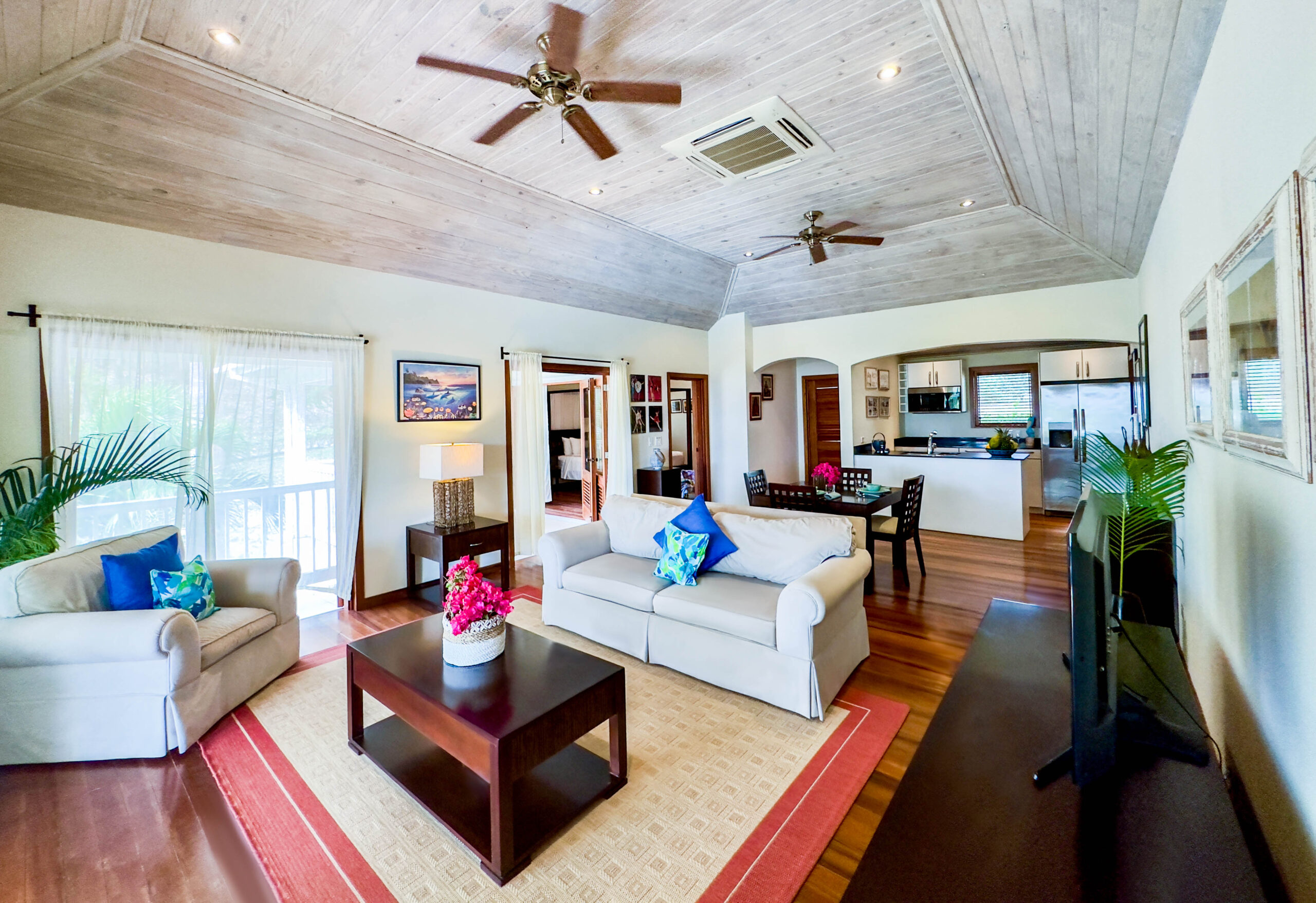 spacious living area