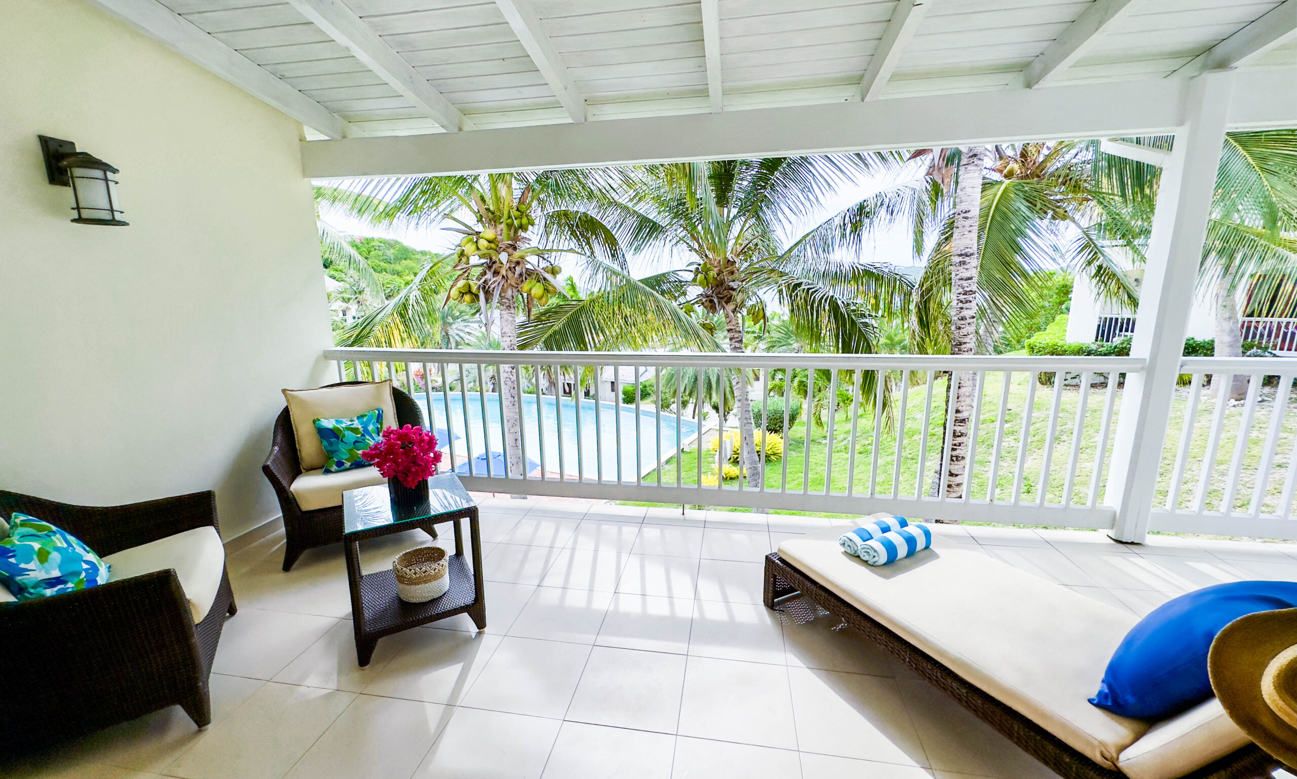 private resort terrace