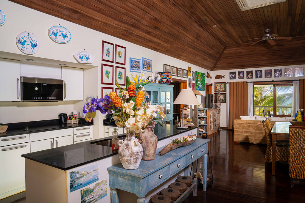 Kitchen with dining area